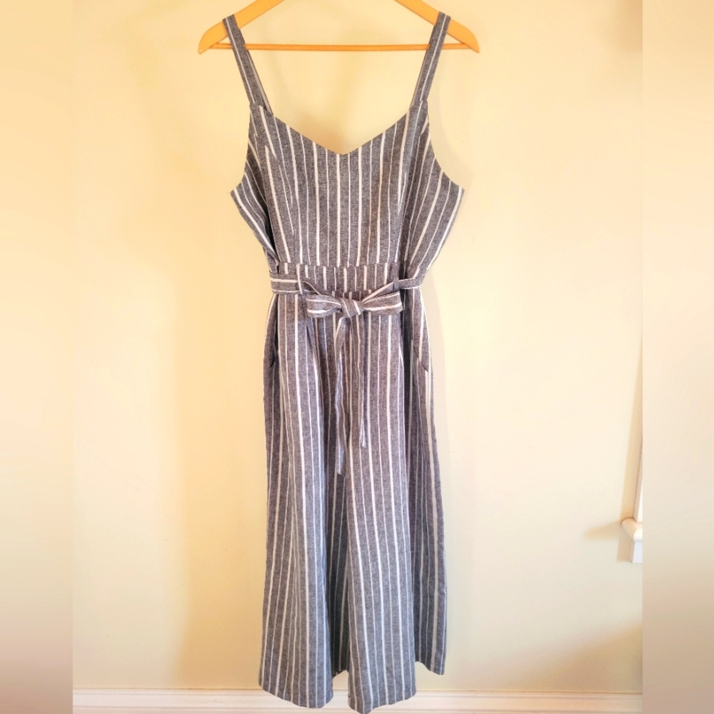 Sz M Papillon Wide Leg Jumpsuit
